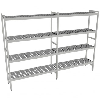 Fermostock 6611 - 4 etages - 2370x360x1685 mm (bxdxh)