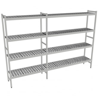 Fermostock 6611 - 4 etages - 2430x360x2135 mm (bxdxh)