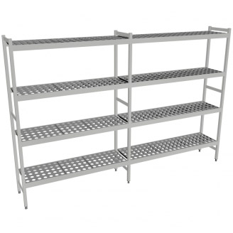 Fermostock 6611 - 4 etages - 2490x360x1685 mm (bxdxh)