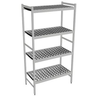 Fermostock 6611 - 4 etages - 900x460x1685 mm (bxdxh)