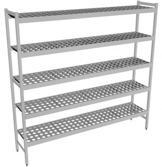 Fermostock 6611 - 5 etages - 1200x460x2135 mm (bxdxh)