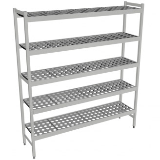 Fermostock 6611 - 5 etages - 1500x360x1800 mm (bxdxh)