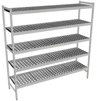 Fermostock 6611 - 5 etages - 1500x460x2135 mm (bxdxh)