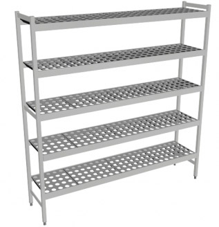 Fermostock 6611 - 5 etages - 1620x460x1800 mm (bxdxh)
