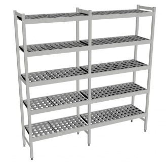 Fermostock 6611 - 5 etages - 1650x360x2135 mm (bxdxh)