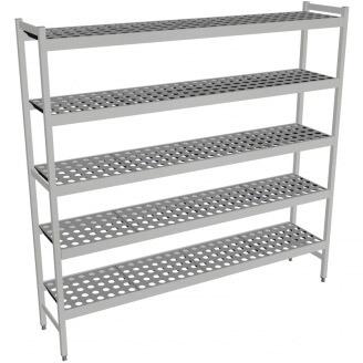 Fermostock 6611 - 5 etages - 1740x360x1685 mm (bxdxh)