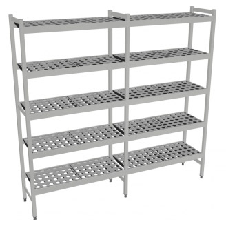 Fermostock 6611 - 5 etages - 1770x360x1800 mm (bxdxh)