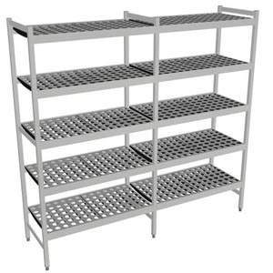 Fermostock 6611 - 5 etages - 1770x460x1800 mm (bxdxh)