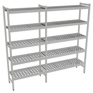 Fermostock 6611 - 5 etages - 1830x360x1800 mm (bxdxh)