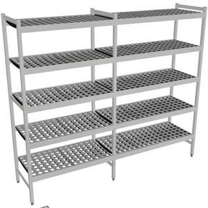 Fermostock 6611 - 5 etages - 1950x460x2135 mm (bxdxh)
