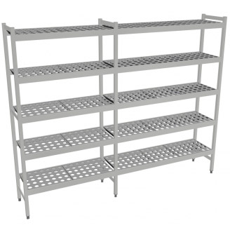 Fermostock 6611 - 5 etages - 2070x360x1800 mm (bxdxh)