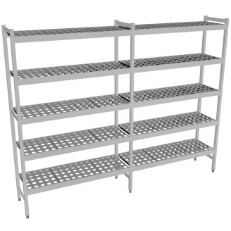 Fermostock 6611 - 5 etages - 2130x360x2135 mm (bxdxh)