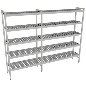 Fermostock 6611 - 5 etages - 2190x360x2135 mm (bxdxh)