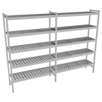 Fermostock 6611 - 5 etages - 2250x360x2135 mm (bxdxh)