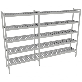 Fermostock 6611 - 5 etages - 2430x360x2135 mm (bxdxh)