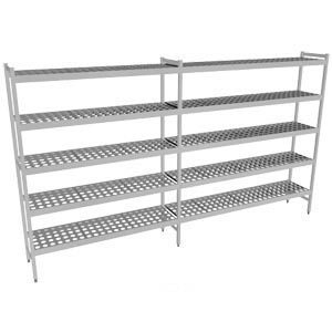 Fermostock 6611 - 5 etages - 2910x560x1685 mm (bxdxh)