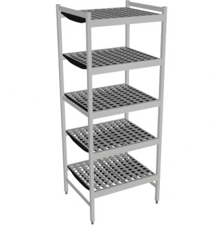 Fermostock 6611 - 5 etages - 660x560x1685 mm (bxdxh)