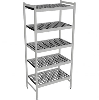 Fermostock 6611 - 5 etages - 780x460x1800 mm (bxdxh)