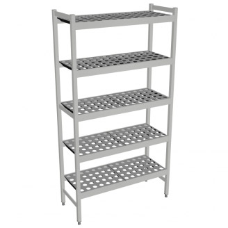 Fermostock 6611 - 5 etages - 900x360x1800 mm (bxdxh)