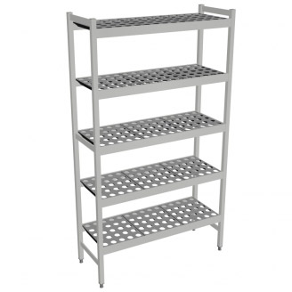 Fermostock 6611 - 5 etages - 960x360x1800 mm (bxdxh)
