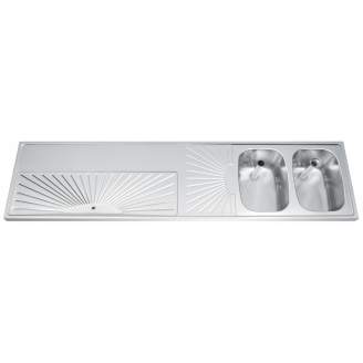 Franke buffetblad SUN-LINE, zonnestraal design, bak rechts, SU-BB200-2