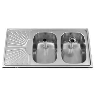 Franke buffetblad SUN-LINE, zonnestraal design, bak rechts, SU-SB100-2