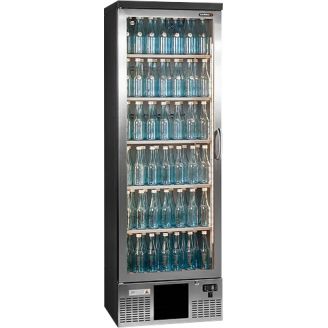 Gamko flessenkoeler - MG3/300LGCS - glasdeur linksdraaiend chroomstaal