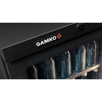 Gamko flessenkoeler - MG3/500GCS - 2 glazen draaideuren chroomstaal