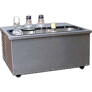 Gamko flessenvriezer VK/10F, (op-/inbouw), RVS