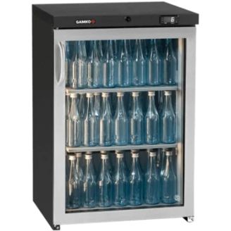 Gamko lage flessenkoeler - LG3/150RG - deur rechtsdraaiend chroomstaal
