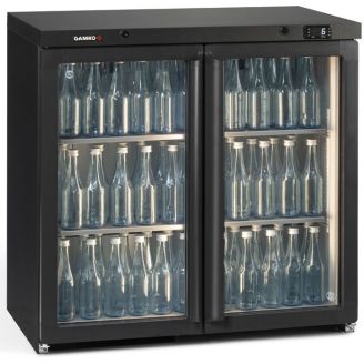 Gamko Maxiglass flessenkoeler LG3/250G antraciet 2x draaideur