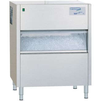 Gamko Wessamat holle ijsblokjesmachine met bunker W121W, watergekoeld