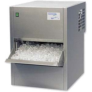 Gamko Wessamat holle ijsblokjesmachine met bunker W81W, watergekoeld