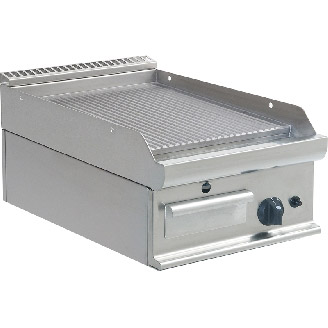 Saro gas geribbelde bakplaat E7/KTG1BBR