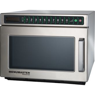 Menumaster magnetronoven, type dec18e2, 1800 watt, tiptoets bediening