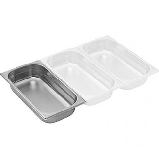 RVS Gastronormbak 1/3 GN 200mm