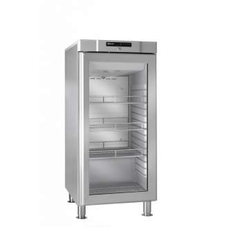 Gram COMPACT KG 310 RH 60HZ LM 3M glasdeur koelkast - enkeldeurs - RVS