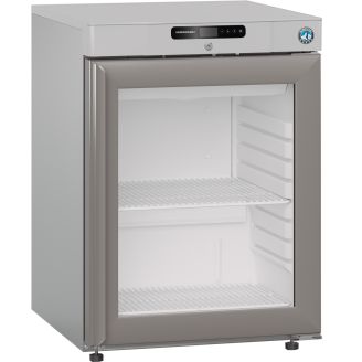 Hoshizaki COMPACT onderbouw koelkast met glasdeur KG220R DR G E - RVS