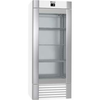 Gram ECO MIDI KG 82 LLG 4W K glasdeur koelkast wit - enkeldeurs