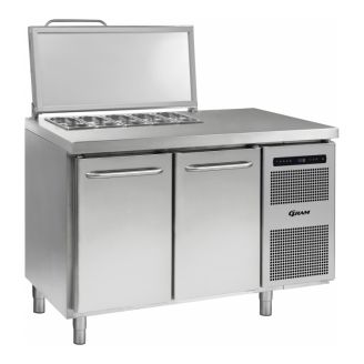 Hoshizaki GASTRO 07 K 1407 CSG saladi&euml;re - 2 deuren en 4 x 1/3 GN