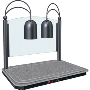 Hatco trancheerplaat, 2 warmtelampen, DCSB400-3624-2
