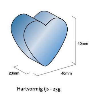 Hoshizaki speciaal ijsmachine IM-65NE-HC-H hartvormig ijs