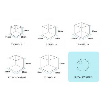 Hoshizaki bal ijsmachine met bunker IM-65PE-U-Q