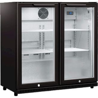 Husky barkoeling - 2 deurs - 186 liter - zwart