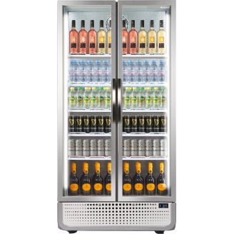 Husky dubbeldeurs koelkast - 728 liter - wit