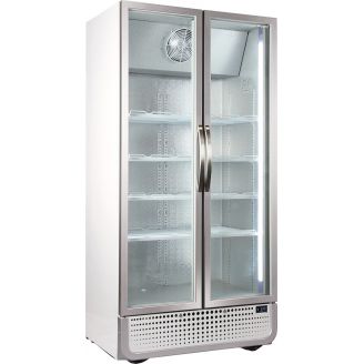 Husky dubbeldeurs koelkast - 728 liter - wit