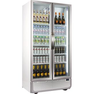 Husky dubbeldeurs koelkast - 728 liter - wit