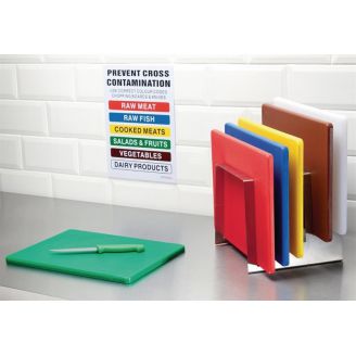 Hygiplas LDPE snijplanken blauw