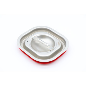 Maxima Gastronorm Deksel - 1/6 GN - RVS - Luchtdicht Rubber