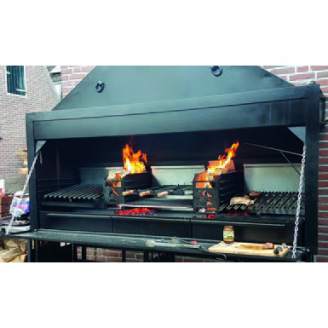 Inbouw braai - Dirty Harry - 2300 mm